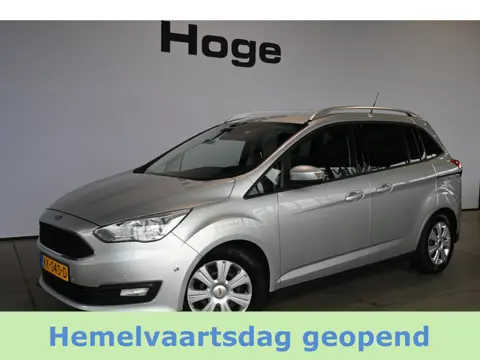 Ford Grand C-Max 1.0 Trend 7 Persoons Clima Navigatie LED Trekhaak Rijklaarprijs Inruil Mogelijk!