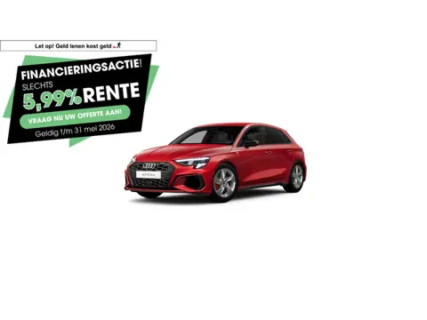 Audi A3 Sportback 45 TFSI e S edition Competition | 245 PK | SoH 91% | Trekhaak | Adaptive cruise co