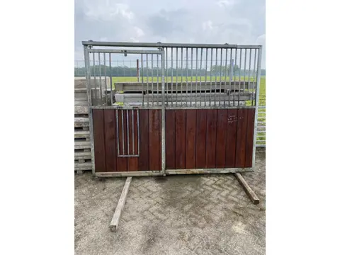 Paardenboxen voorwanden 12 stuks