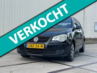 Volkswagen POLO 1.2-12V Trendline 2007 5drs Airco/Cruise Zwart