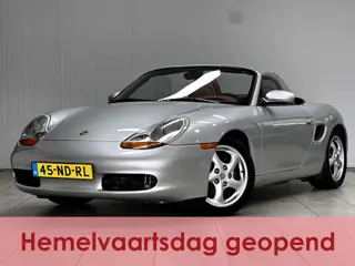 Porsche Boxster 2.5/ Dealer Onderhouden!/ 17''LMV/ Stoelverw./ Elek. Kap/ LEDER/ Multi-Media/ Clima/