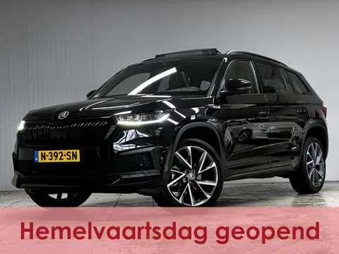Škoda Kodiaq 1.5 TSI Sportline Business/ Pano Dak/ Schaalstoelen/ Zwarte Hemel/ Virtual Cockpit/ LED