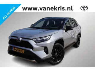 Toyota RAV4 2.5 Hybrid AWD Style, Trekhaak, Bearlock, Panoramisch schuif/kanteldak Alarm Klasse 3!