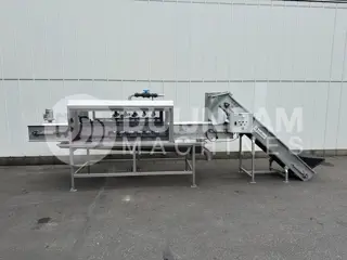 Falhun groentewasmachine in bundels, met bladeren, in kisten of los