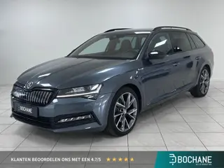 Skoda Superb Combi Hybrid Sportline | NAVIGATIE | SOH 90,3 % | ACHTERUITRIJCAMERA | ELEKTRISCHE ACHT