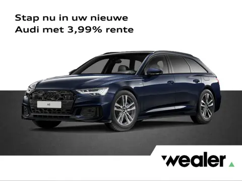 Audi A6 Avant S edition Competition 50 TFSI e 299 PK | Panoramadak | 21" Velgen | Lederen Sportstoel