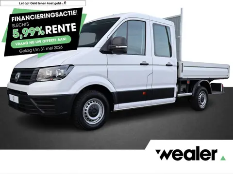 Volkswagen Crafter 35 2.0 TDI L3 DC Trendline | 140 PK | Cruise control | Navigatiesysteem | Trekhaa