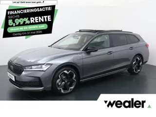 Skoda Superb Combi 1.5 TSI PHEV Sportline Business | 150 PK | SoH 100% | Trekhaak | Panoramadak | To
