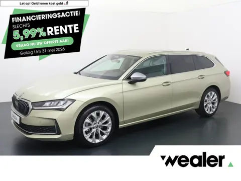 Skoda Superb Combi 1.5 TSI MHEV First Edition | 150 PK | Automaat | Trekhaak | Virtual Pedal Achterk
