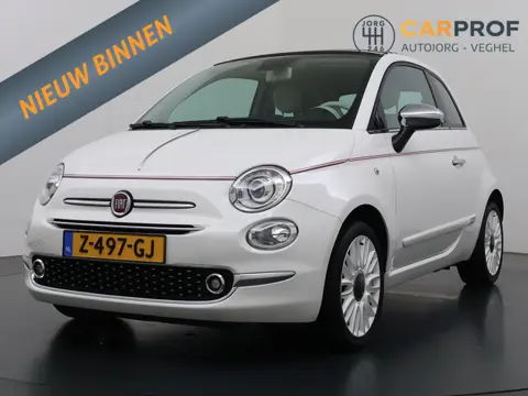 Fiat 500 1.2 Dolcevita Navigatie | Cruise Control | Climate Controle | Leder | Cabriolet