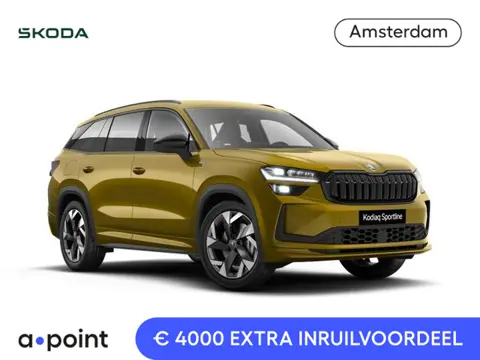 Skoda Kodiaq 1.5 TSI PHEV Sportline Business  | Panoramadak | Trekhaak | Light & View | Adaptief ond
