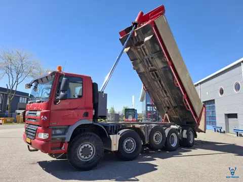 Ginaf X 5450 S / 10X8 / 2XBIG AXLE / NL TRUCK / 4XSTEERING AXLE / LIFT AXLE / TIPPER / MANUAL / EURO