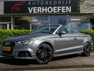 Audi A3 CABRIOLET 35 TFSI S-LINE - CABRIO - AUTOMAAT - XENON - STOEL VERW - CRUISE / CLIMATE CONTR !