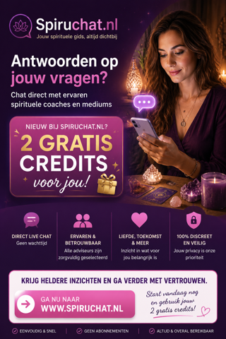 ✨ Ontvang direct spiritueel advies + 2 GRATIS credits! ✨