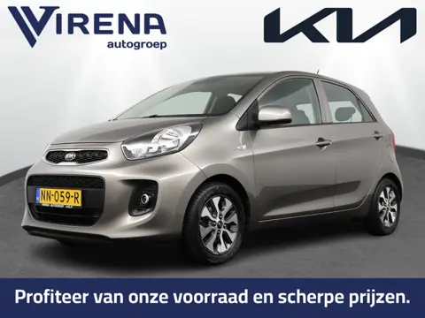 Kia Picanto 1.0 CVVT EconomyPlusLine - Airco - Navigatie - Achteruitrij camera - Dealer onderhouden 