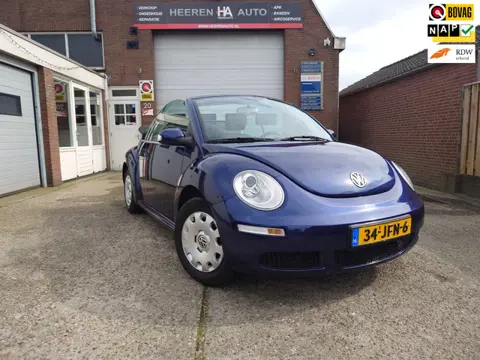 Volkswagen New Beetle Cabriolet 1.4-16V Trendline, Dealer onderhouden, Nieuwe Apk