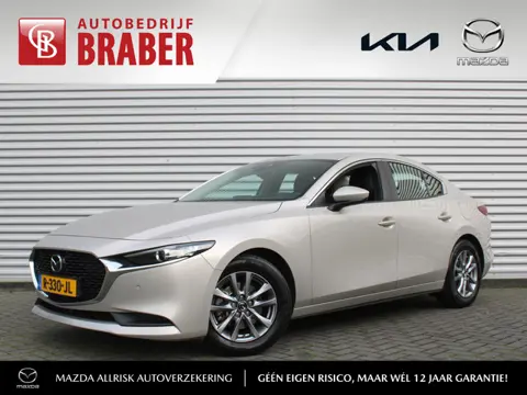 Mazda 3 2.0 e-SkyActiv-G M Hybrid 122PK 6MT Comfort | BTW Auto | Navi | Leder | Keyless | Camera | E