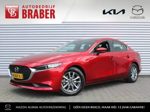 Mazda 3 2.0 e-SkyActiv-G M Hybrid 122 Comfort | Stuur-/stoelverwarming | Camera | Cruise adapt. | Cl