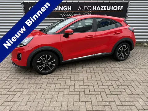 Ford Puma 1.0 EcoBoost Hybrid Titanium | PDC Achter | Afn. Trekhaak | LM Velgen | Airco | LED | Navi