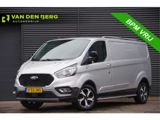 Ford TRANSIT CUSTOM 2.0 TDCI L2 ACTIVE EDITION, 170PK AUT. TREKHAAK, 17'' LMV, SIDESTEPS, CAMERA, CR