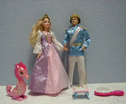 Ken Fairy Tale prince met Rapunzel Barbie [POP186]