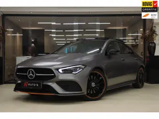 Mercedes-Benz CLA-klasse 220 ORANGE Edition AMG Line PANO/NAVI/DODEHOEK/LANEASSIST/SFEER/CAM/LEER/BO