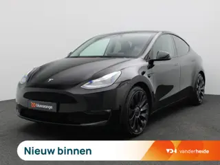 Tesla Model Y Performance AWD 75 kWh 463PK Aut. SOH 95%, Panoramadak, 21" LM Velgen, Keyless, Adapti