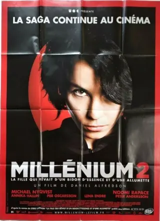 MILLENNIUM 2 filmposter.