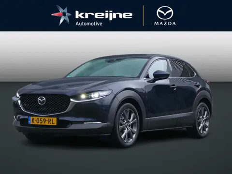 Mazda CX-30 2.0 e-SkyActiv-X M Hybrid Luxury | Trekhaak | Navigatie | Wit Leder | BOSE | Adaptieve C