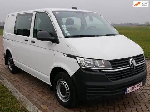 Volkswagen Transporter 2.0 TDI L1H1 81kW DUBB CABINE AC ** 15599 EX BTW **
