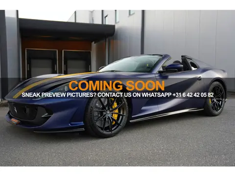 Ferrari 812 GTS - Blu Le Mans Opaco - Full Carbon - Full PPF - Lift - JBL