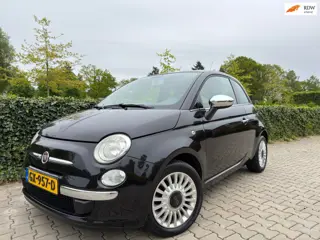Fiat 500 1.2 Lounge , Airco / Panodak / City / Windows / Elec.Pakket / 15"Lm Velgen.
