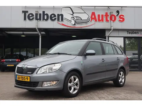 Skoda Fabia Combi 1.2 TDI Greenline (Zie foto's lichte schade voor), Climate control, Trekhaak, Crui