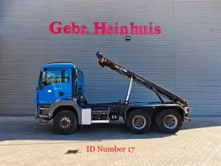 MAN TGS 26.360 6x4 Hiab Multilift CLF NCH System!