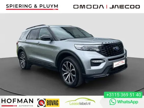 Ford Explorer 3.0 V6 EcoBoost PHEV ST-Line 7-zitter | Dodehoek | Leder | Winter | Pano/schuif