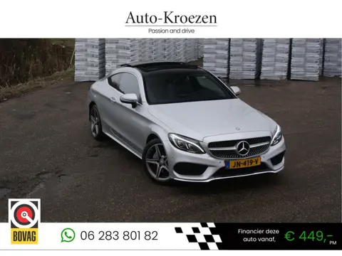Mercedes-Benz C-klasse Coupé 180 Ambition ///AMG Pakket | Pano | Camera | Org NL |
