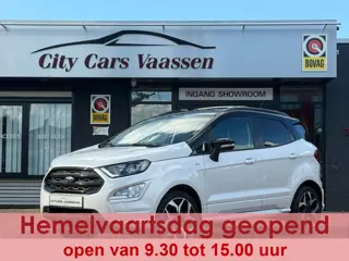 Ford EcoSport 1.0 EcoBoost ST-Line Black automaat 125 pk navigatie camera climate ctr half leder/alc