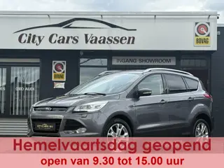 Ford Kuga 1.6 Titanium 150 pk org nl auto nap logisch climate ctr cruise ctr half leder pdc v/a afn 