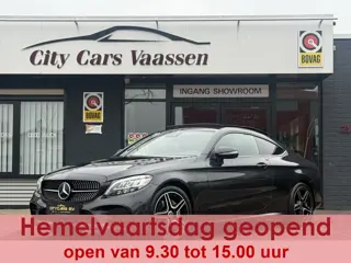 Mercedes-Benz C-Klasse Coupé 200 AMG Line night pakket 184 pk pano navi climate ctr cruise ctr camer