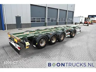 D-Tec CT-43-04D COMBITRAILER | 2x20-30-40-45ft HC * LIFT AXLE * 3x AVAILABLE
