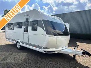 Hobby De Luxe 460 LU met enkele bedden !