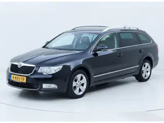 Skoda Superb Combi 1.4 TSI 125 PK NIEUWSTAAT LEER NAVI CRUISE XENON CLIMA MEMORY