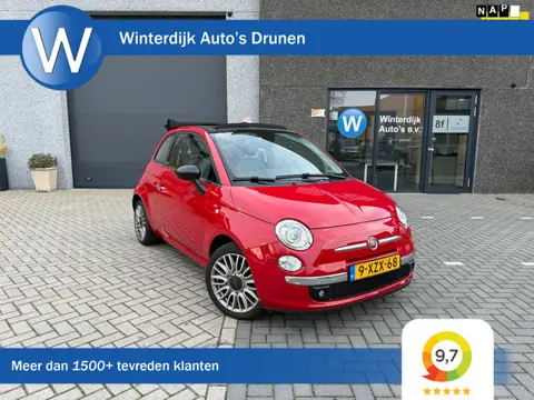 Fiat 500 C 0.9 TwinAir Turbo Cult Puntgaaf|KofferMandje|NAP