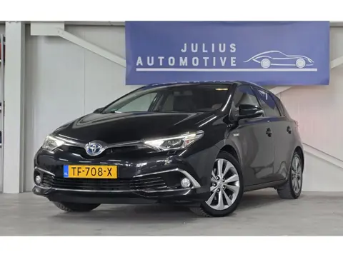 Toyota Auris 1.8 Hybrid Lease Pro Dealer Onderhouden Trekhaak Garantie Mooi!