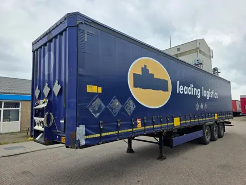 Krone SAF - Disc Krone 3-assige zeilen trailer - SAF assen - Schijfremmen - Luchtvering - 41 Ton - G