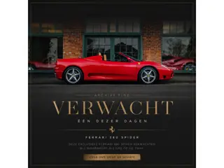 Ferrari 360 3.6 V8 Spider F1 Perfect onderhouden 64.000 km!!