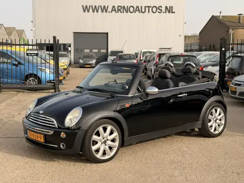MINI Cabrio 1.6 One, AIRCO, ELEK-DAK, ELEK-RAMEN, AIRBAGS, CENT-VERGRENDELING, LM-VELGEN, YOUNGTIMER