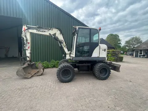 Terex TW 70 mobiele graafmachine (bj 2006)