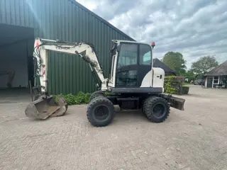 Terex TW 70 mobiele graafmachine (bj 2006)