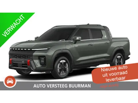 KGM Musso EV Bronze 80.6 kWh 4WD Automaat, Keyless Entry/Start, Airco, Navigatie, 4x4, 2300kg trekge